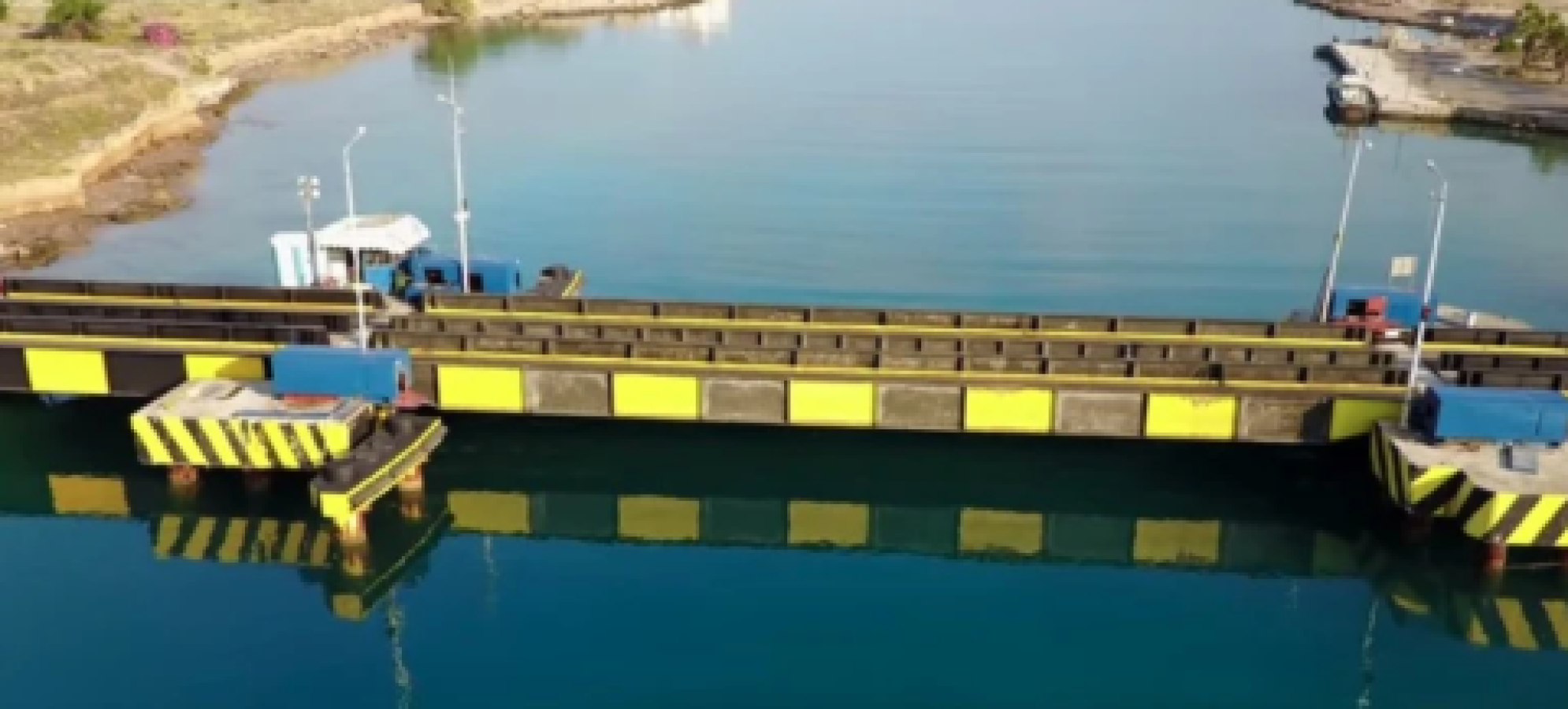 Άνοιξε  η γέφυρα Ποσειδωνίας στη Διώρυγα της Κορίνθου